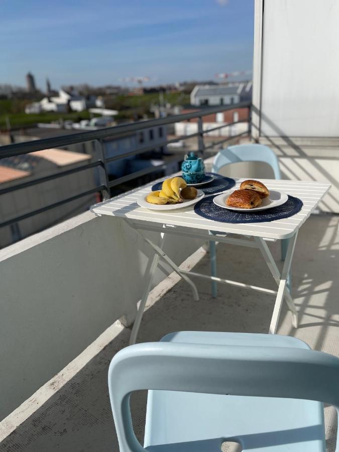 Tres Bel Appartement Vue Mer - Les Ilots Bleus - Dunkerque Malo Les Bains Dunkirk Exteriör bild
